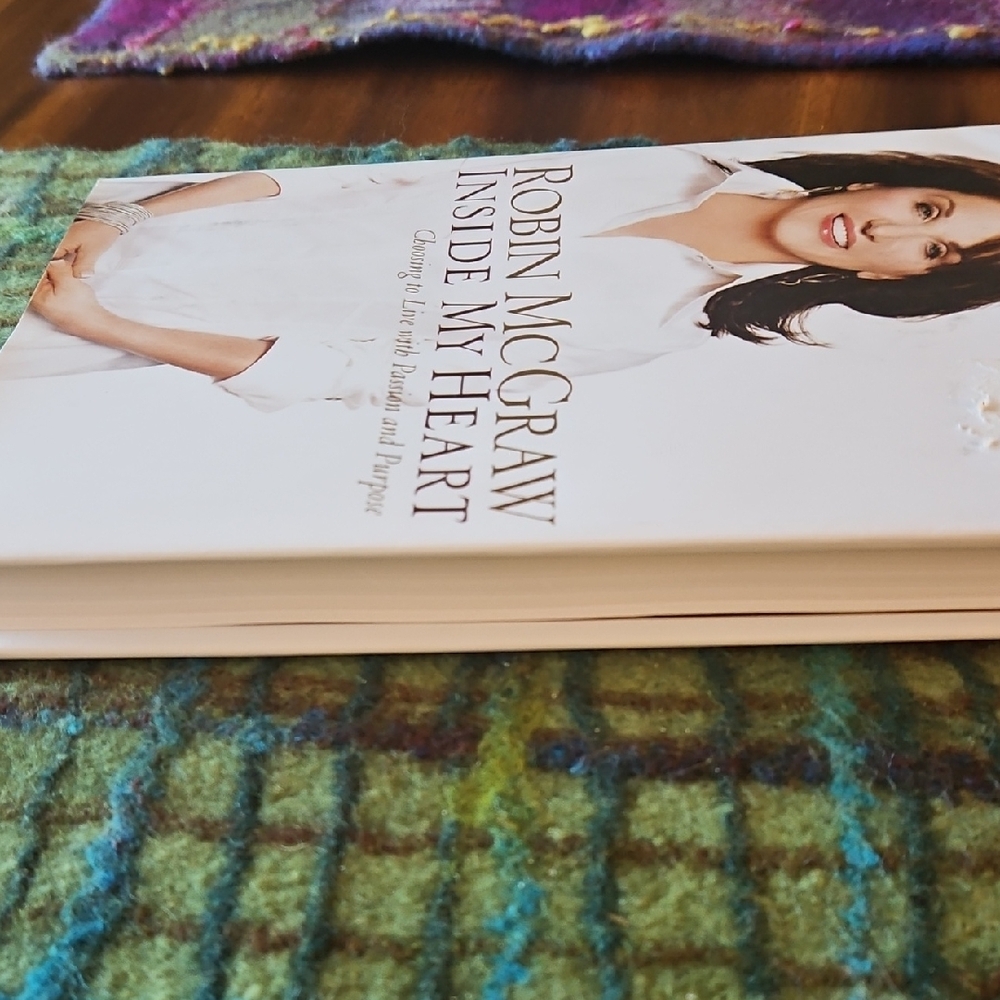 4 For $10 Robin McGraw 'Inside My Heart' Book - Picture 5 of 5